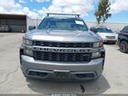 2021 Chevrolet Silverado 1500 2wd  Short Bed Custom Серый vin: 1GCPWBEH0MZ148688