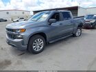 2021 Chevrolet Silverado 1500 2wd  Short Bed Custom Серый vin: 1GCPWBEH0MZ148688