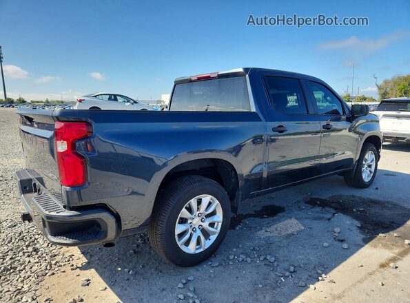 1GCPWBEK3MZ449953 2021 CHEVROLET SILVERADO Gray უკანა მარჯვენა