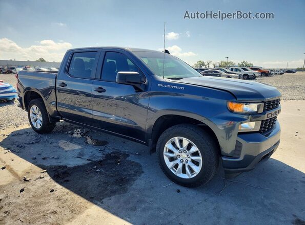 1GCPWBEK3MZ449953 2021 CHEVROLET SILVERADO Gray წინა მარჯვენა