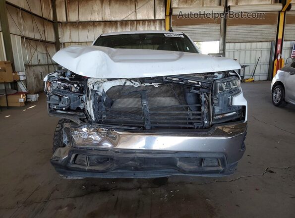 1GCPWCED5MZ202182 2021 CHEVROLET SILVERADO White Front view