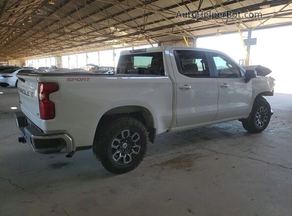 1GCPWCED5MZ202182 2021 CHEVROLET SILVERADO White Rear right
