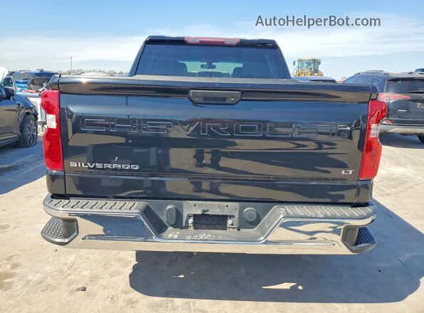 1GCPWCEDXLZ169162 2020 CHEVROLET SILVERADO Черный Вид сзади
