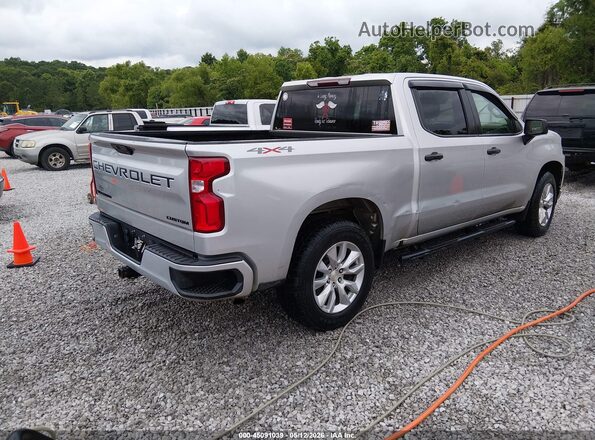 1GCPYBEK7MZ259261 2021 CHEVROLET SILVERADO Silver Tył prawy