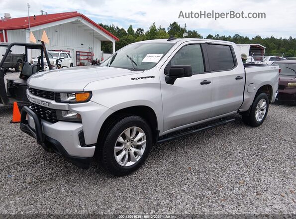 1GCPYBEK7MZ259261 2021 CHEVROLET SILVERADO Silver Przód lewy