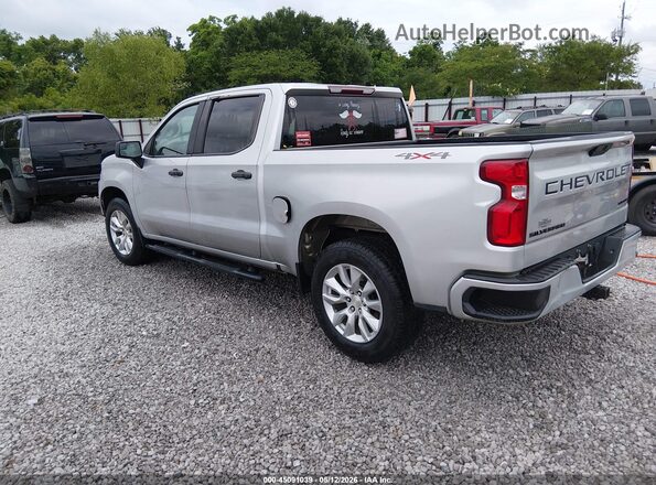 1GCPYBEK7MZ259261 2021 CHEVROLET SILVERADO Silver Tył lewy