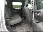 2021 Chevrolet Silverado 1500 4wd  Short Bed Custom Silver vin: 1GCPYBEK7MZ259261