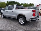 2021 Chevrolet Silverado 1500 4wd  Short Bed Custom Silver vin: 1GCPYBEK7MZ259261