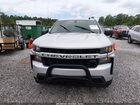 2021 Chevrolet Silverado 1500 4wd  Short Bed Custom Silver vin: 1GCPYBEK7MZ259261
