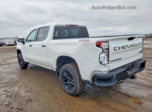 1GCPYCEF3MZ329959 2021 CHEVROLET SILVERADO Белый Задняя левая четверть