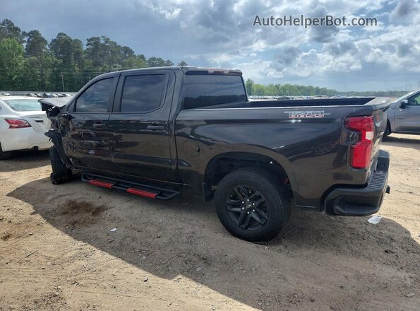 1GCPYCEF3MZ344915 2021 CHEVROLET SILVERADO Black Задня ліва чверть