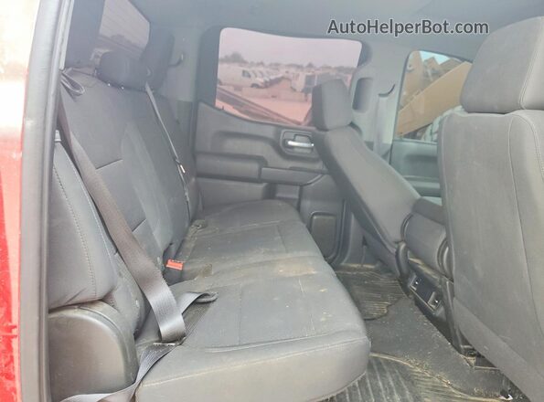 1GCPYCEF4MZ235959 2021 CHEVROLET SILVERADO Red Widok tylnych siedzeń