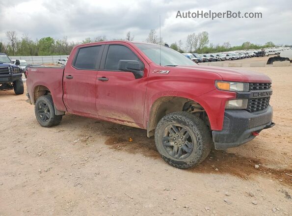 1GCPYCEF4MZ235959 2021 CHEVROLET SILVERADO Red Przód prawy