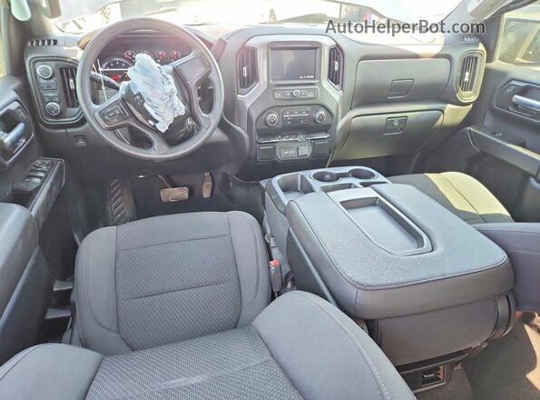 1GCPYCEF4MZ302835 2021 CHEVROLET SILVERADO Charcoal Vista del salpicadero