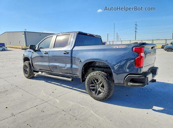 1GCPYCEF4MZ302835 2021 CHEVROLET SILVERADO Charcoal Trasero izquierdo