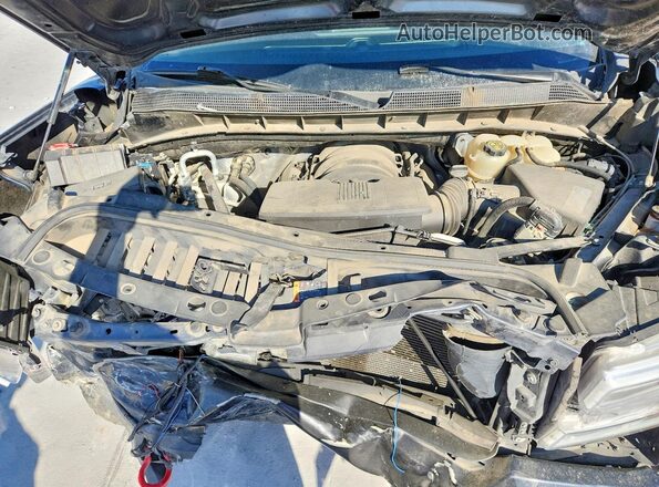 1GCPYCEF4MZ302835 2021 CHEVROLET SILVERADO Charcoal Vista interior trasera