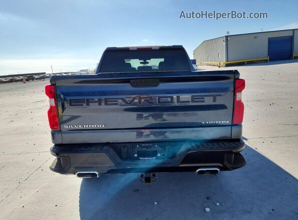1GCPYCEF4MZ302835 2021 CHEVROLET SILVERADO Charcoal Vista trasera