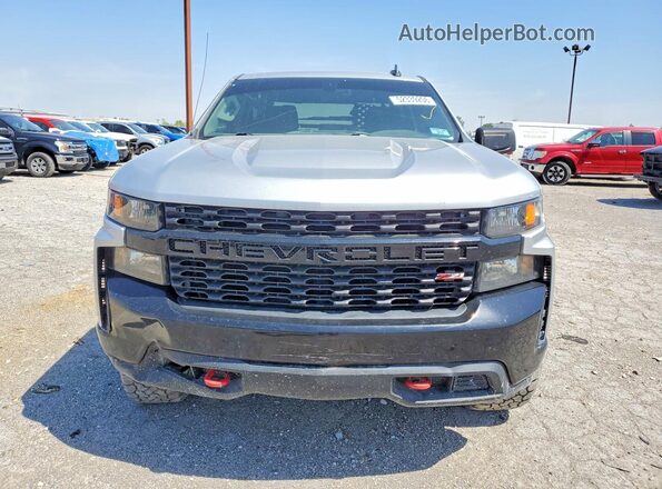 1GCPYCEF7LZ164092 2020 CHEVROLET SILVERADO Silver წინა ხედი
