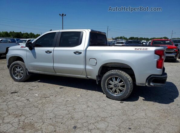 1GCPYCEF7LZ164092 2020 CHEVROLET SILVERADO Silver უკანა მარცხენა