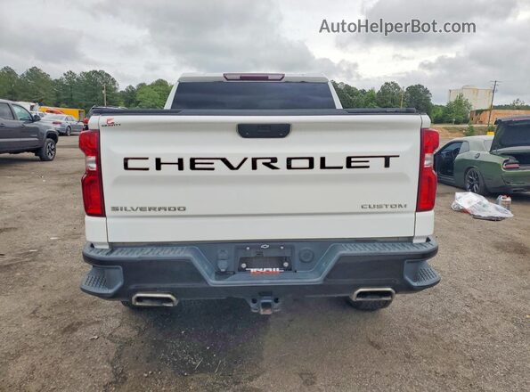 1GCPYCEF8KZ330540 2019 CHEVROLET SILVERADO Белый Вид сзади