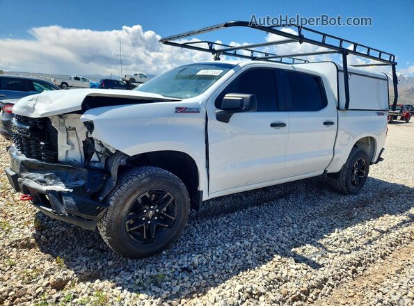 1GCPYCEF8LZ165929 2020 CHEVROLET SILVERADO White Առջևի ձախ երեք քառորդ տեսարան
