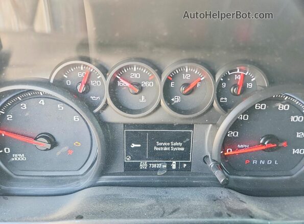 1GCPYCEF8LZ165929 2020 CHEVROLET SILVERADO White Սարքավորումների վահանակի տեսք