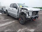 2020 Chevrolet Silverado 1500 4wd  Short Bed Custom Trail Boss Silver vin: 1GCPYCEF9LZ182173