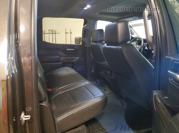 1GCPYFED2MZ201146 2021 CHEVROLET SILVERADO Коричневый Вид задних сидений