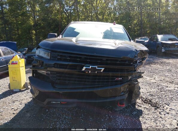 1GCPYFED2MZ442236 2021 CHEVROLET SILVERADO Черный Вид задней части салона