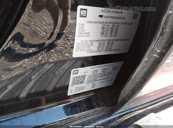1GCPYFED2MZ442236 2021 CHEVROLET SILVERADO Черный Вид подкапотного пространства