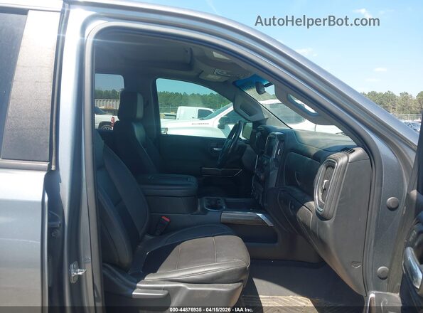 1GCPYFED3MZ200409 2021 CHEVROLET SILVERADO Silver Вид салону спереду