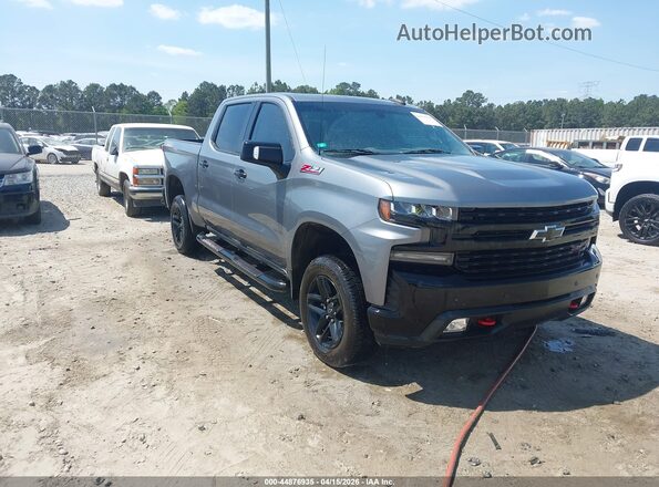 1GCPYFED3MZ200409 2021 CHEVROLET SILVERADO Silver Передня права чверть