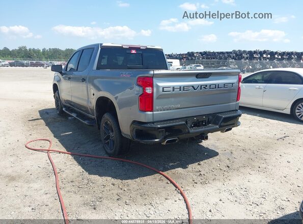 1GCPYFED3MZ200409 2021 CHEVROLET SILVERADO Silver Задня ліва чверть