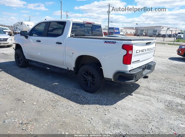 1GCPYFED4MZ315830 2021 CHEVROLET SILVERADO Белый Задняя левая четверть