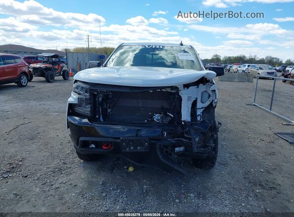 1GCPYFED4MZ315830 2021 CHEVROLET SILVERADO Белый Вид спереди