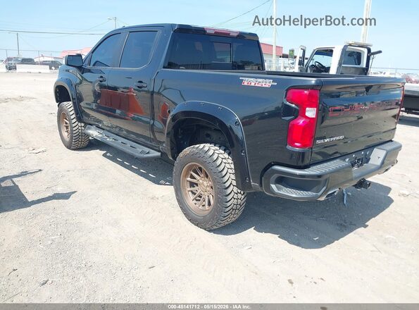 1GCPYFED9LZ345159 2020 CHEVROLET SILVERADO Black Tył lewy