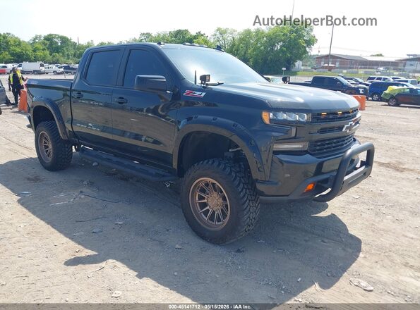 1GCPYFED9LZ345159 2020 CHEVROLET SILVERADO Black Przód prawy