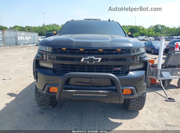 1GCPYFED9LZ345159 2020 CHEVROLET SILVERADO Black Widok zestawu wskaźników
