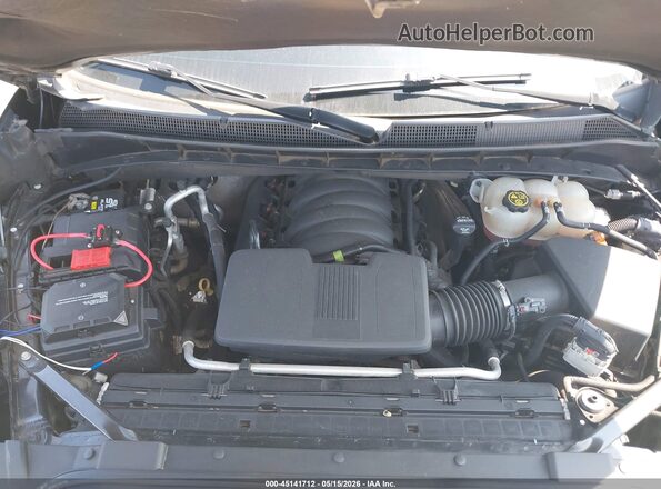 1GCPYFED9LZ345159 2020 CHEVROLET SILVERADO Black Widok z tyłu