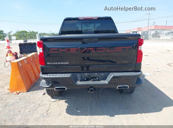 1GCPYFED9LZ345159 2020 CHEVROLET SILVERADO Black 