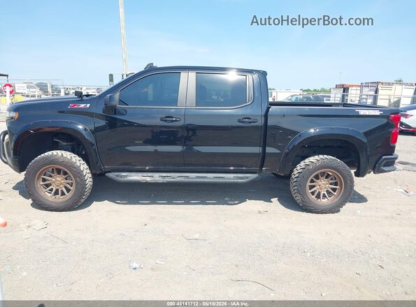 1GCPYFED9LZ345159 2020 CHEVROLET SILVERADO Black Widok wnętrza 360 stopni