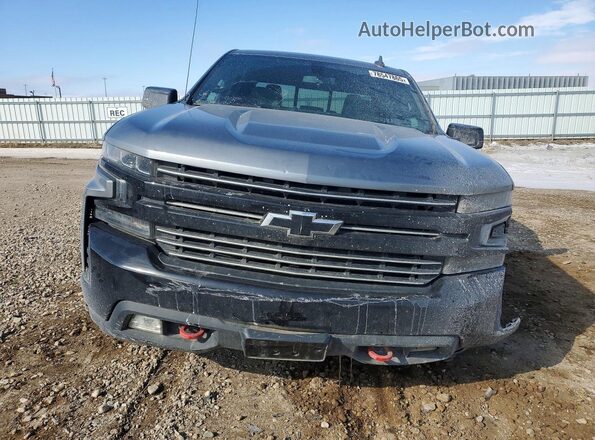 1GCPYFEDXLZ182909 2020 CHEVROLET SILVERADO Серый Вид спереди