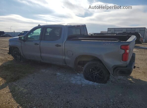 1GCPYFEDXLZ182909 2020 CHEVROLET SILVERADO Серый Задняя левая четверть