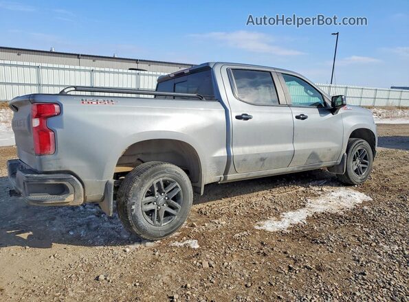 1GCPYFEDXLZ182909 2020 CHEVROLET SILVERADO Серый Задняя правая четверть