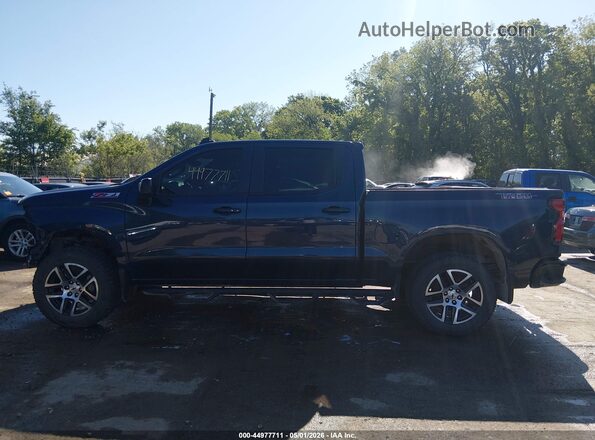 1GCPYFEL6MZ227675 2021 CHEVROLET SILVERADO Blue 