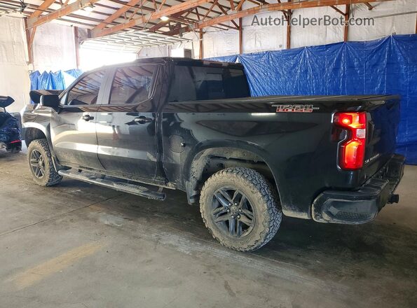 1GCPYFELXMZ126798 2021 CHEVROLET SILVERADO Black Задня ліва чверть