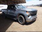 2026 Chevrolet Silverado 1500 2wd  Standard Bed Custom Gray vin: 1GCRABEK2TZ125625