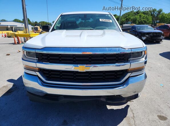 1GCRCNEH4JZ319800 2018 CHEVROLET SILVERADO White Widok z przodu