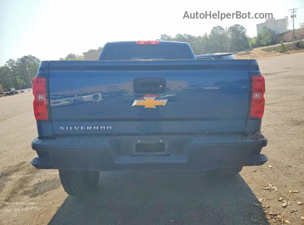 1GCRCNEH7HZ258050 2017 CHEVROLET SILVERADO Синий Вид сзади