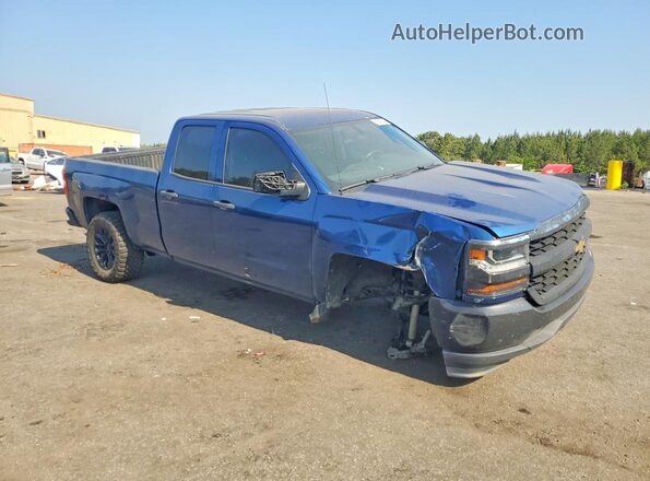 1GCRCNEH7HZ258050 2017 CHEVROLET SILVERADO Синий Передняя правая четверть